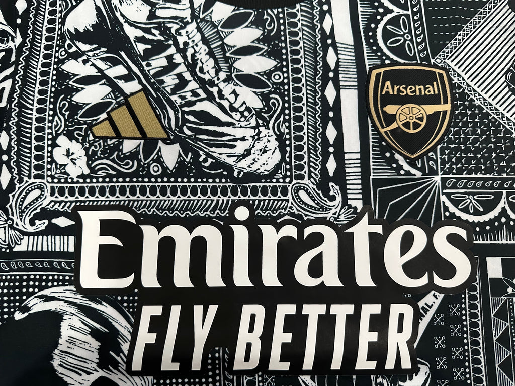 Arsenal Special Edition – Black & White Graphic Jersey