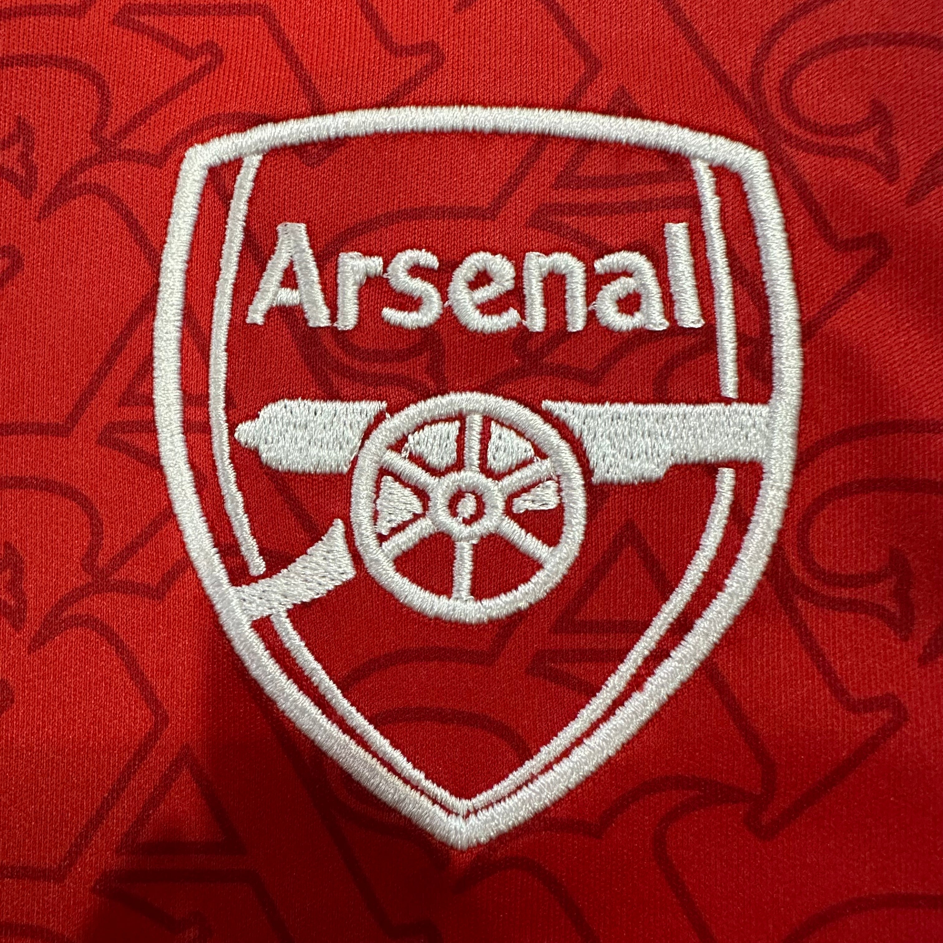 Arsenal Home Kit 2024/25 – Classic Red Edition