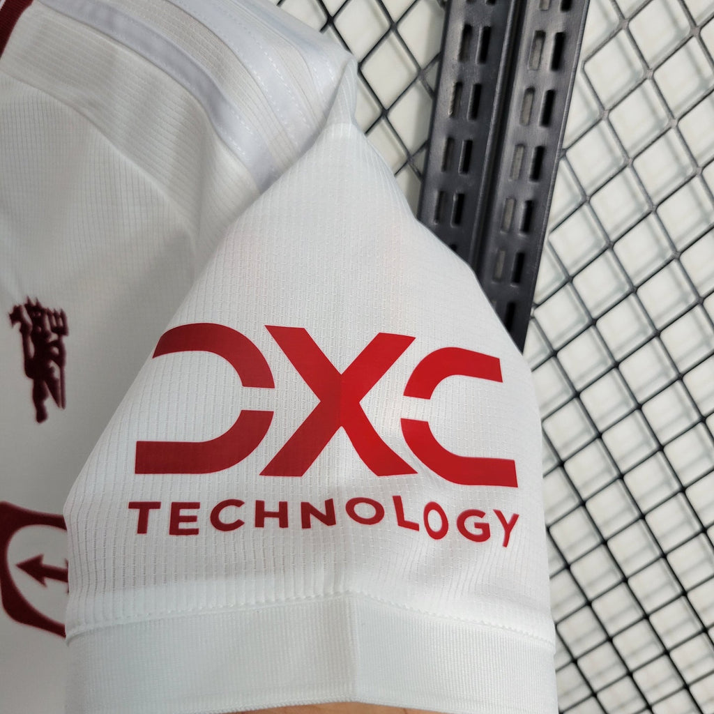 Manchester United 2024/25 Away Jersey – White Heritage Edition