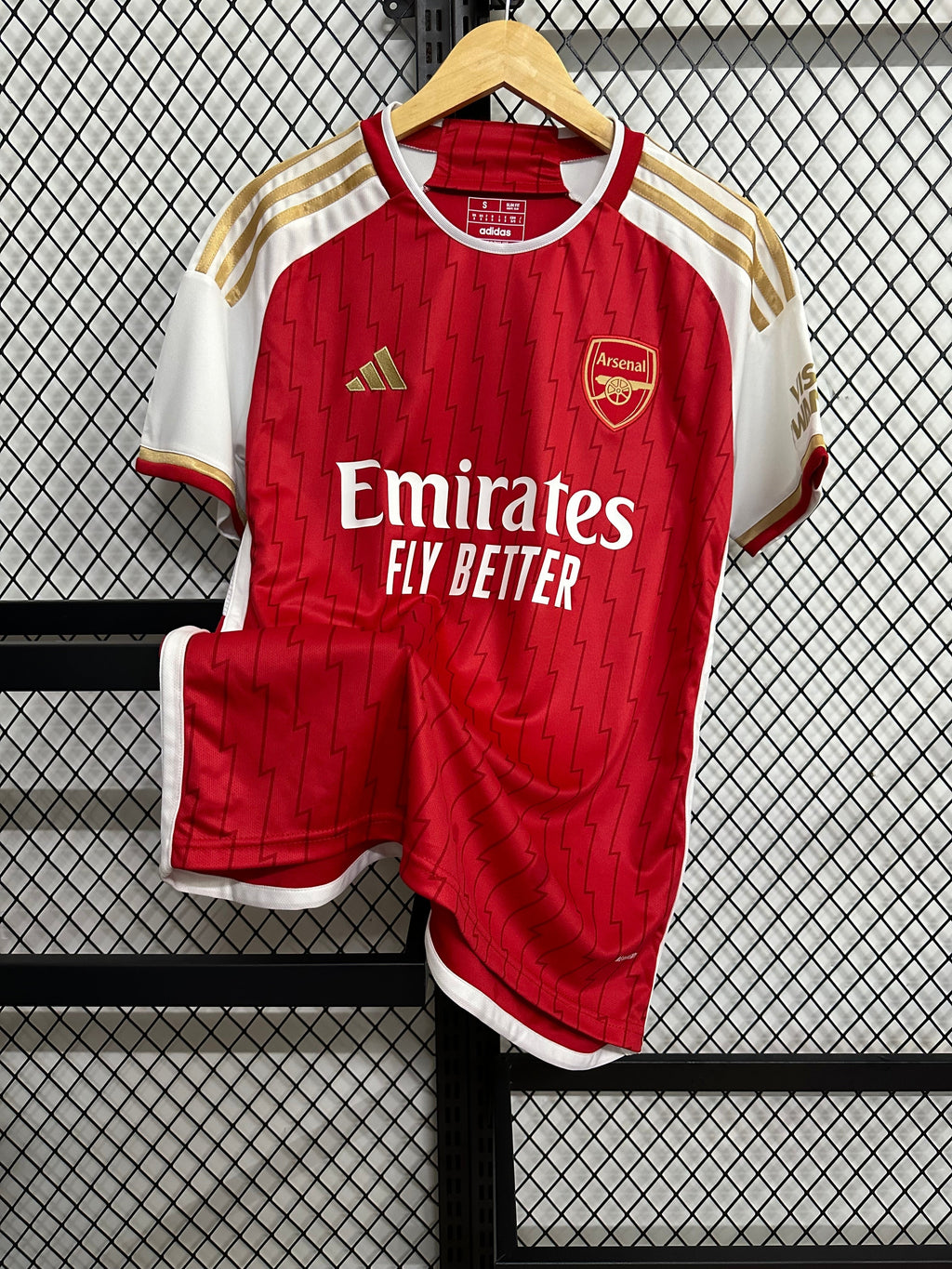 Arsenal Home Kit 2023/24 – Red & Gold Edition