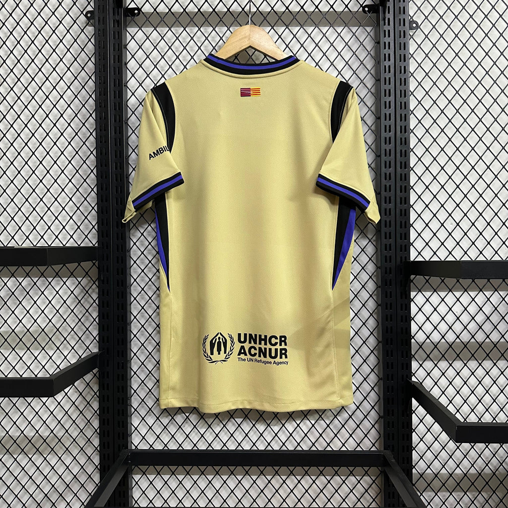 FC Barcelona Away Kit 2024/25 – Gold Kobe Tribute Edition