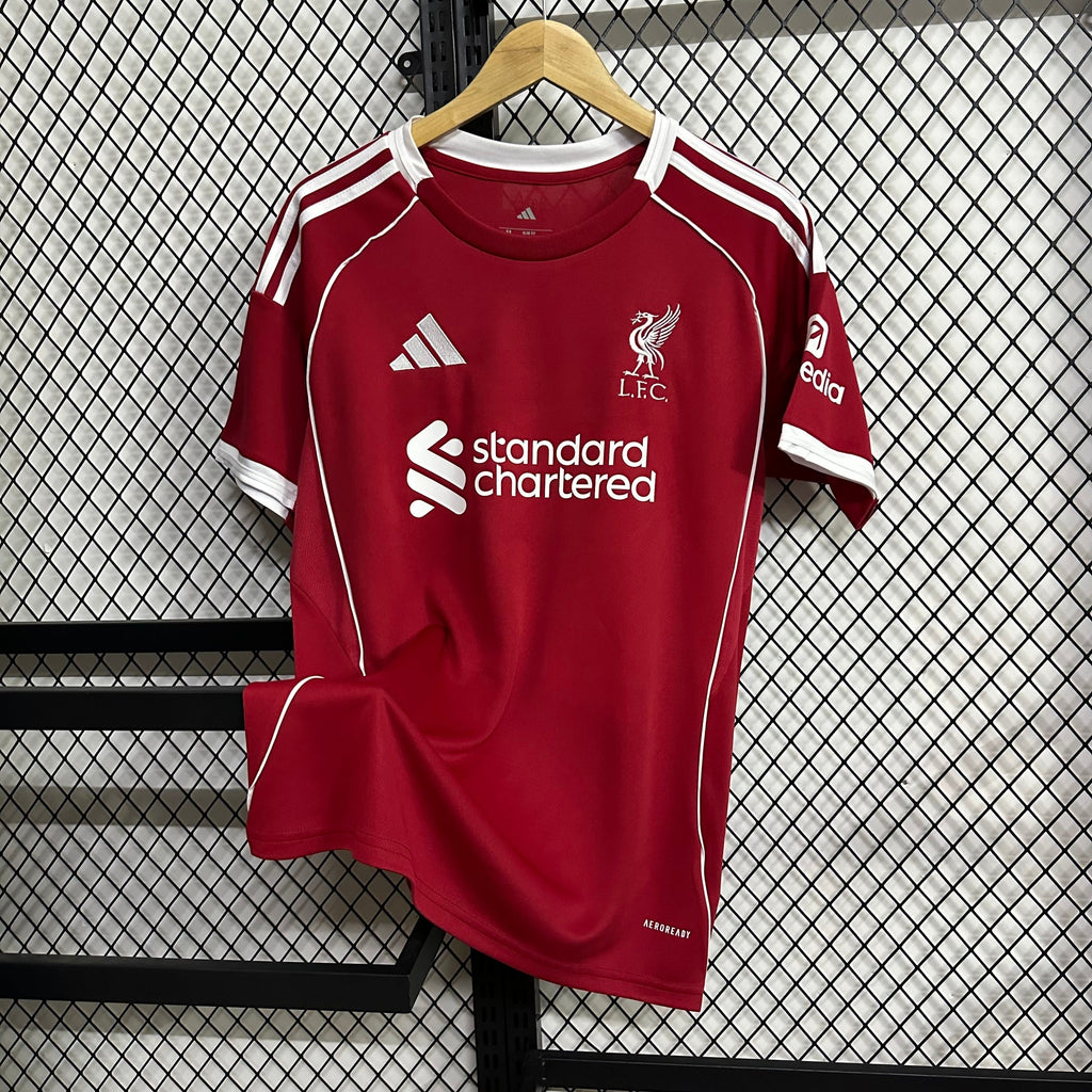 Liverpool Home Kit 2024/25 – Classic Red Edition