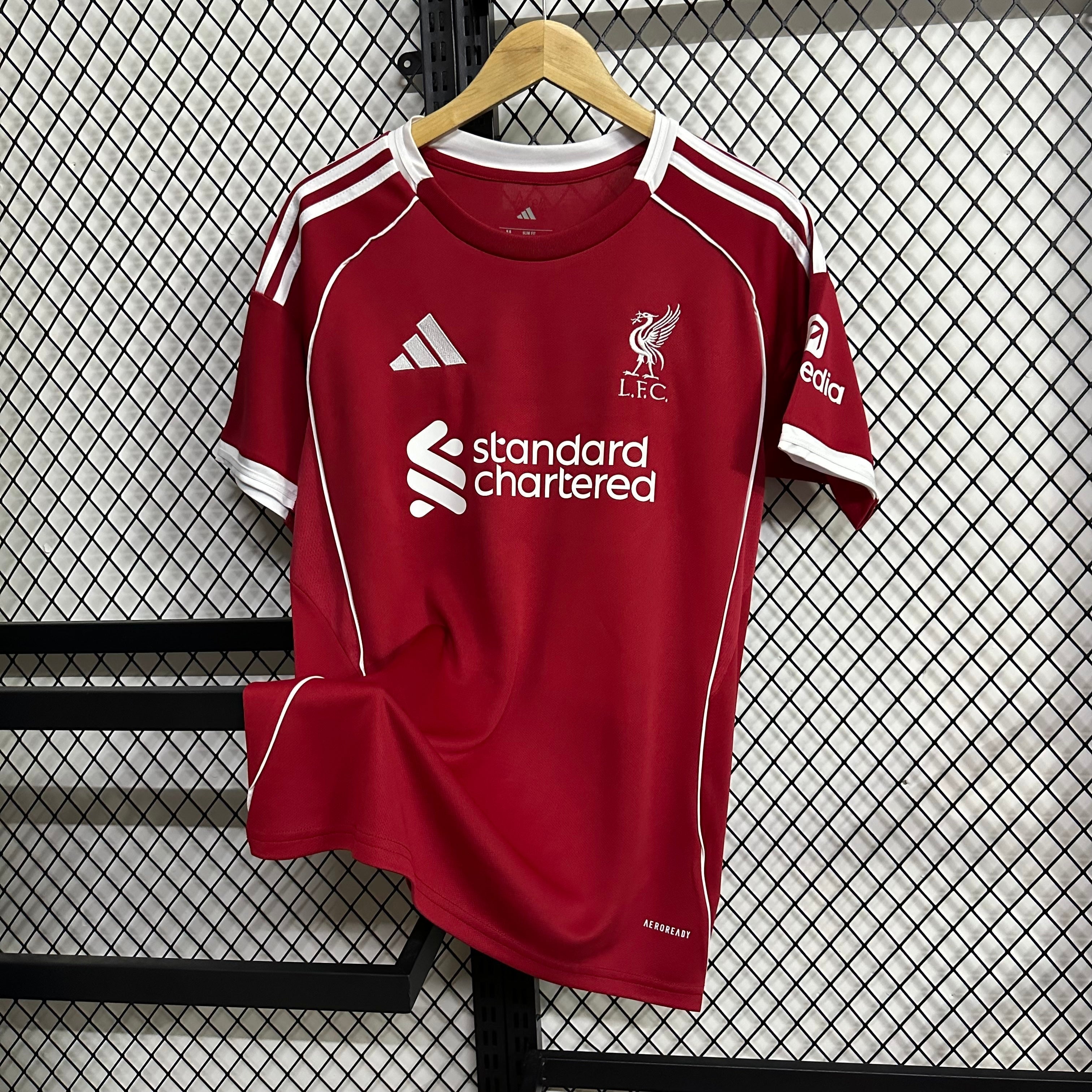 Liverpool Home Kit 2024/25 – Classic Red Edition