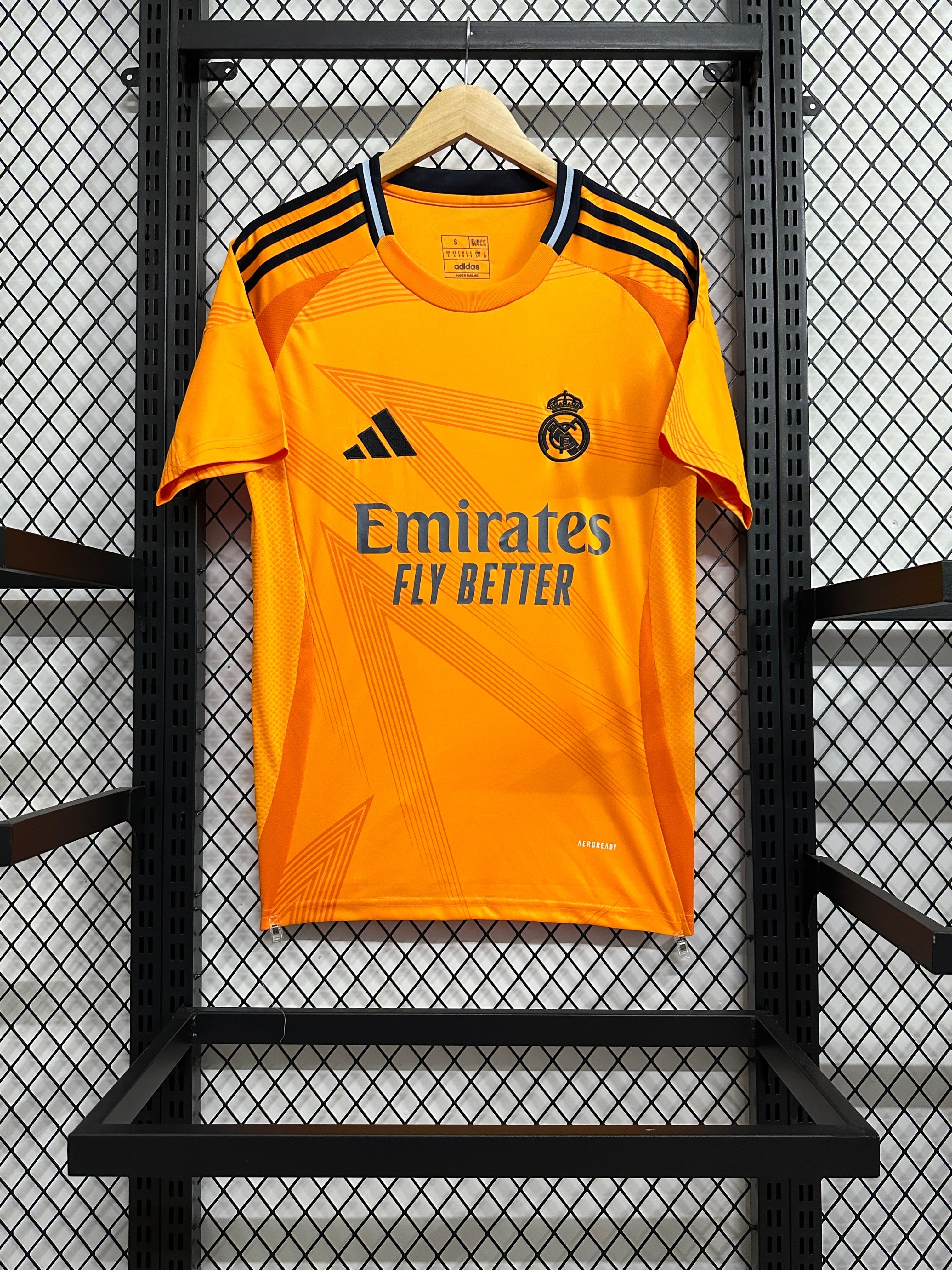Real Madrid Goalkeeper Kit 2024/25 – Orange Edition