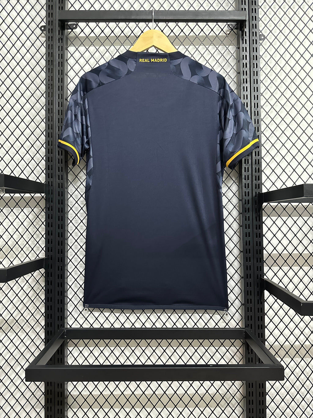 Real Madrid Away Kit 2024/25 – Dark Grey & Yellow Edition
