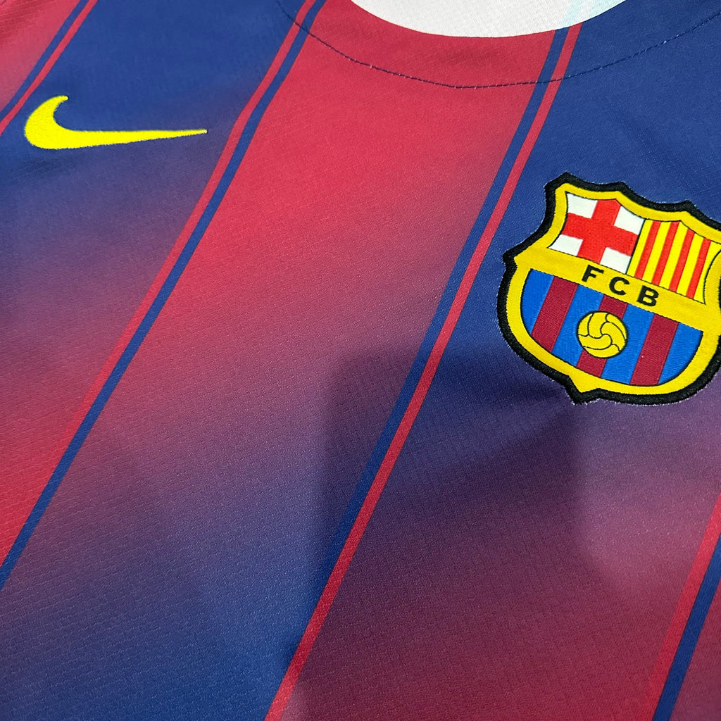 FC Barcelona Home Kit 2024/25 – Authentic No Sponsor Edition