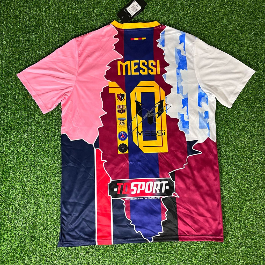 Lionel Messi GOAT Combo Football Jersey – All Teams Special Edition