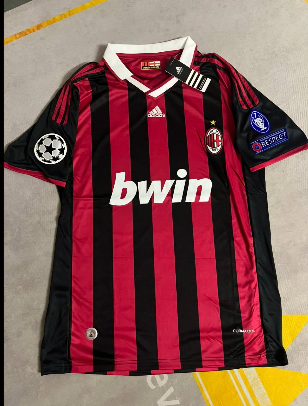 Ronaldinho AC Milan Retro Football Jersey